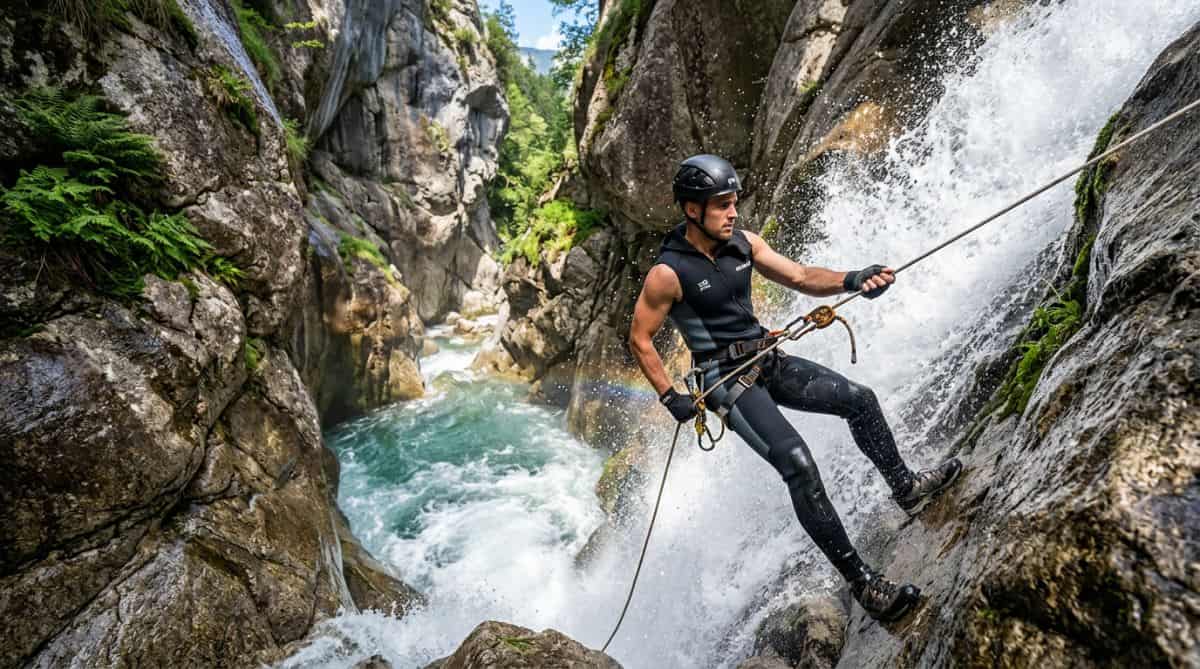 Canyoning sportif et perfectionnement à Annecy