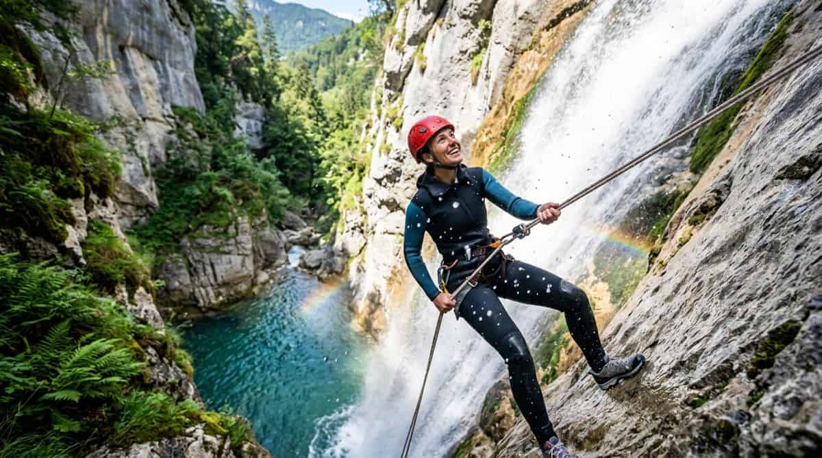 Le canyon d'Angon à Talloires